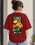 Flower Power | Premium Oversized Graphic T-Shirt