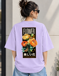 Flower Power | Premium Oversized Graphic T-Shirt